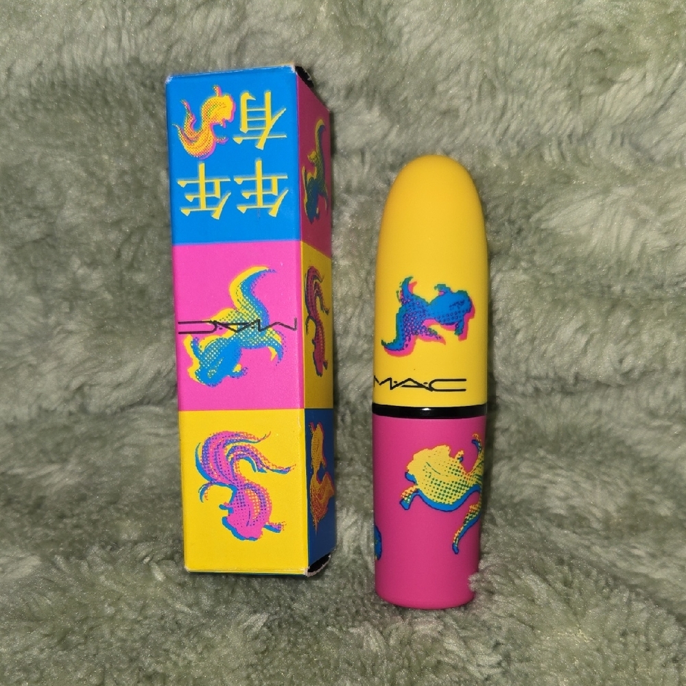 MAC Cosmetics Limited Edition Lipstick - Yellow and Pink